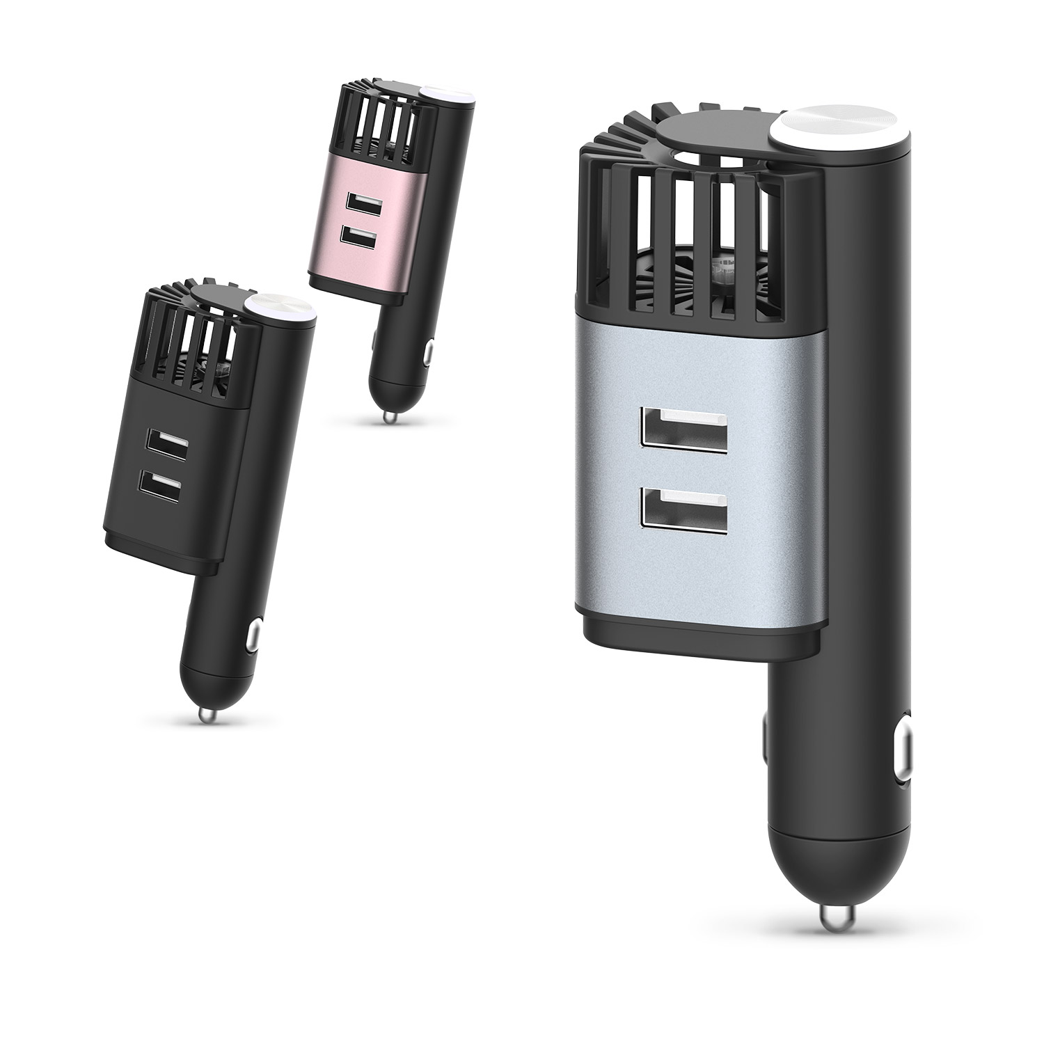 2-in-1 Car Charger Air Purifier JO-6310